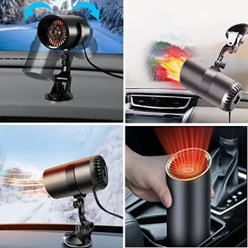 Portable Car Heater & Windshield Defogger 12V 150W
