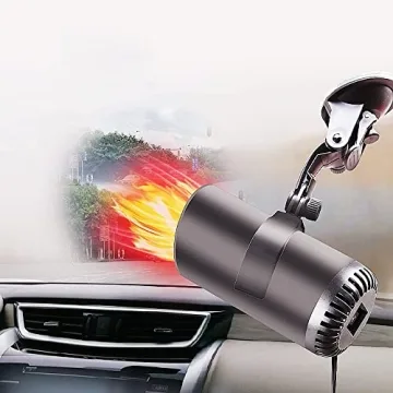 Portable Car Heater & Windshield Defogger 12V 150W