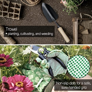 Colwelt Vintage Garden Kneeling Pad Set for Comfort and Style