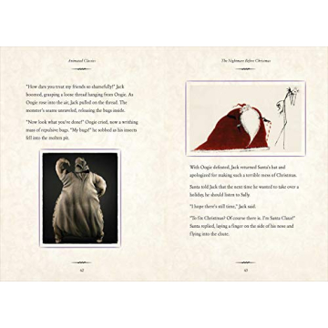 Tim Burton's Nightmare Before Christmas Hardcover Art Book