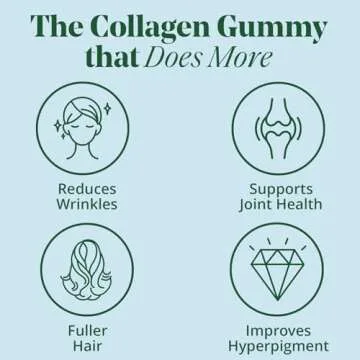 Semaine Hair & Skin Gummy — Collagen Gummy with Astaxanthin – Promotes Healthy Aging, Boosts Hair & Nail Strength, Supports Joints & Immune System, Wrinkle Support. (60 Count)