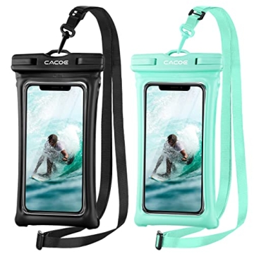 Floatable Waterproof Phone Case 2 Pack for 7"