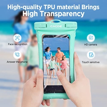 Floatable Waterproof Phone Case 2 Pack for 7"