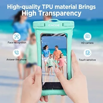 Floatable Waterproof Phone Case 2 Pack for 7"