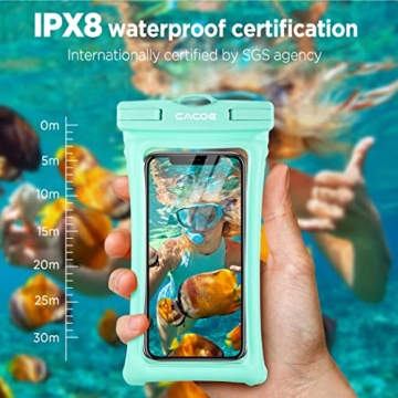 Floatable Waterproof Phone Case 2 Pack for 7"