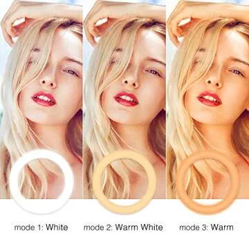 Crenova 18 inches LED Ring Light with Stand, Carrying Bag, Phone Holder, Bluetooth Remote Shutter for Smartphone YouTube TikTok Selfie Shooting