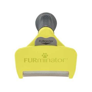 FURminator Undercoat deShedding Tool, For Medium/Large Cats, Short Hair