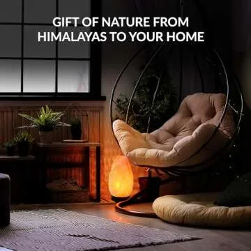 Himalayan Salt Lamp Multicolor with USB & Plastic Base – Hand-Carved Himalayan Salt Lamp for Home, Office, and Dorm Decor | LED Multicolor Salt Lamp for Relaxation, Ambiance, and Air Purification