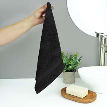 Chakir Turkish Linens | Hotel & Spa Quality 100% Cotton Premium Turkish Towels | Soft & Absorbent (4...