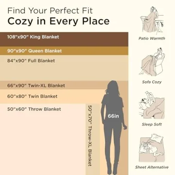 Bedsure Sherpa Throw Blanket for Cozy Winter Nights