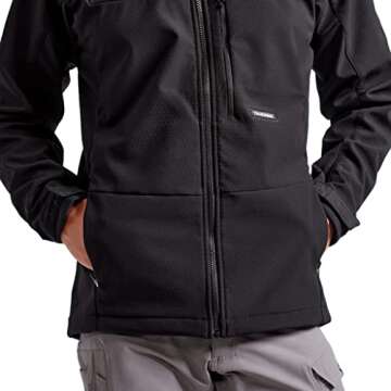 TRUEWERK Men's Insulated Work Jacket - S3 Solution Hoodie