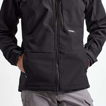 TRUEWERK Men's Insulated Work Jacket - S3 Solution Hoodie