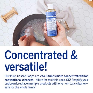 Dr. Bronner's Pure-Castile Soap - Versatile Peppermint Clean