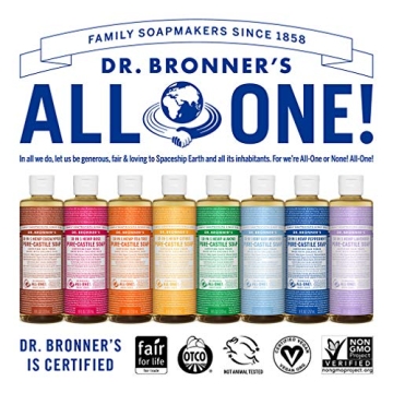 Dr. Bronner's Pure-Castile Soap - Versatile Peppermint Clean