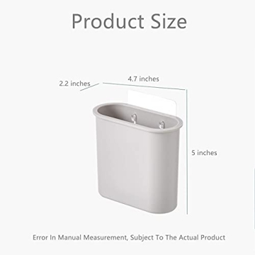 YJOHIGO Wall Mount Toothbrush Holder for Bathroom Organization
