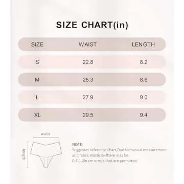 DEANGELMON Seamless Underwear Women Comfortable Stretch Invisible