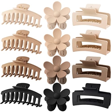 Large Hair Clips for Women - Strong Hold & Stylish