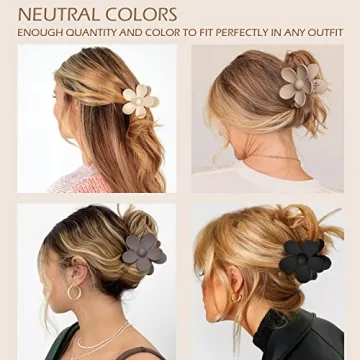 Large Hair Clips for Women - Strong Hold & Stylish