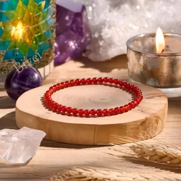 Bivei Energizing Carnelian Bracelet for Women Handmade Jewelry