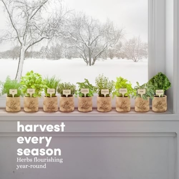 9 Herb Garden Kit - Perfect Unique Gift for Plant Lovers