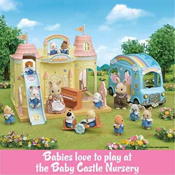Calico Critters Nursery Friends Set with Poseable Dolls