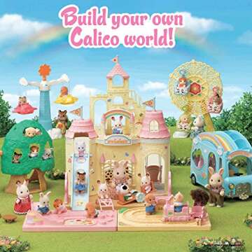 Calico Critters Nursery Friends Set with Poseable Dolls