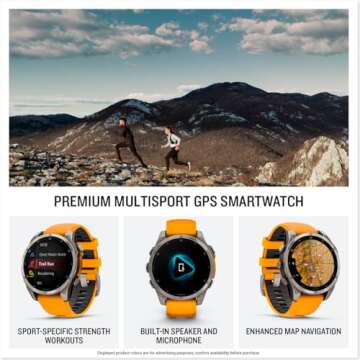 Garmin fēnix® 8 – Premium Multisport GPS Smartwatch with Features
