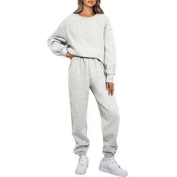 AUTOMET Sweatsuits for Women Set 2 Piece Outfits Oversized Sweatshirt Fall Outfits 2025 Lounge Sets ...
