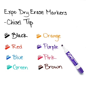 EXPO Low Odor Dry Erase Markers in Assorted Colors
