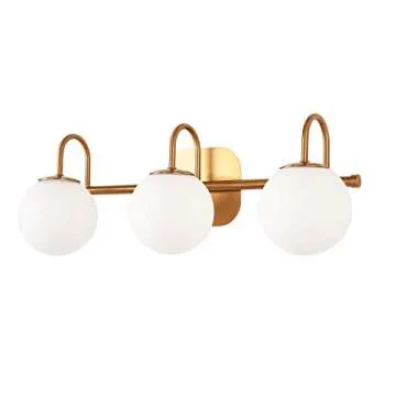 Stylish ZHUOER Modern Bathroom Vanity Light Fixtures - Elegant 3-Light Design for Luxe Home Decor
