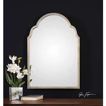 Brayden - 30.13 inch Arch Mirror - 20.13 inches wide by 1.13 inches deep
