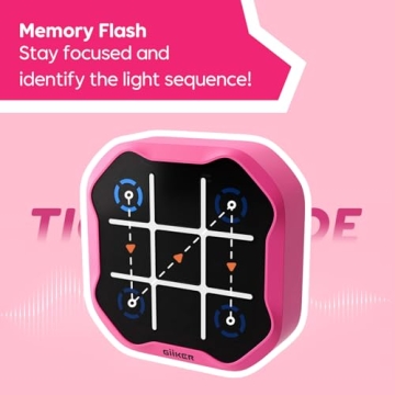 GiiKER Tic Tac Toe Bolt - 3-in-1 Portable Game Console