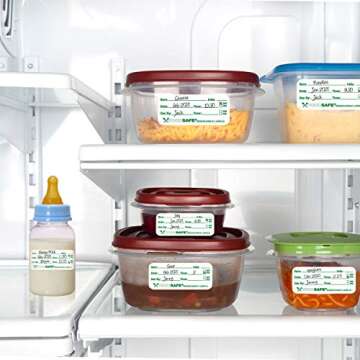 Food Labels Dissolvable by Food Safe - 500 Labels Roll