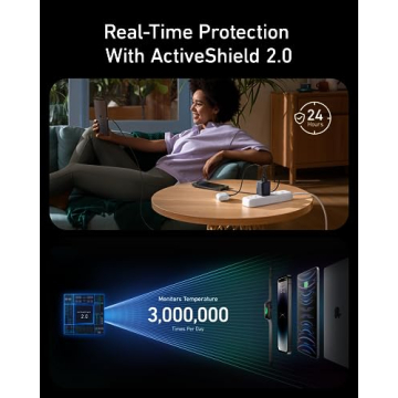 67W Compact USB C Charger for MacBook & iPhone