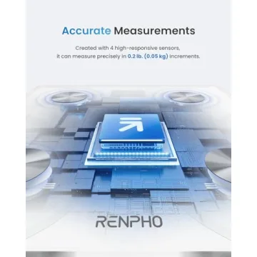 RENPHO Smart Bluetooth Body Fat Scale with App Connectivity