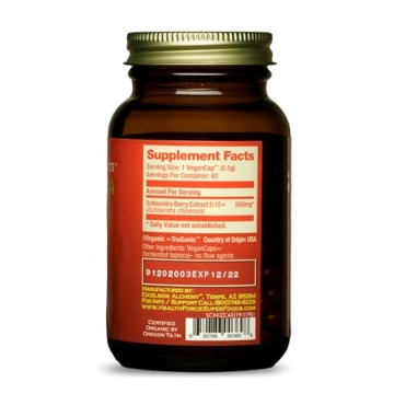 HealthForce SuperFoods Integrity Schisandra 60 VeganCaps