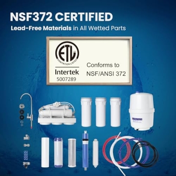 COMFEE’ 5-Stage Reverse Osmosis System for Pure Water