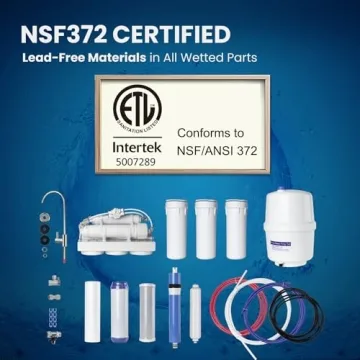 COMFEE’ 5-Stage Reverse Osmosis System for Pure Water