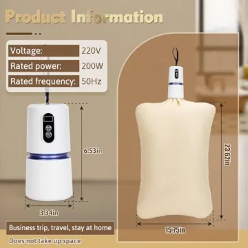 Compact Mini Portable Clothes Dryer for Travelers