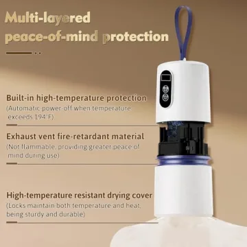 Compact Mini Portable Clothes Dryer for Travelers