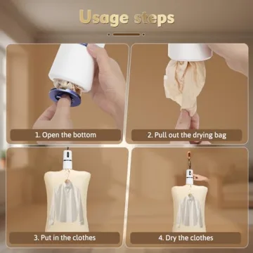 Compact Mini Portable Clothes Dryer for Travelers