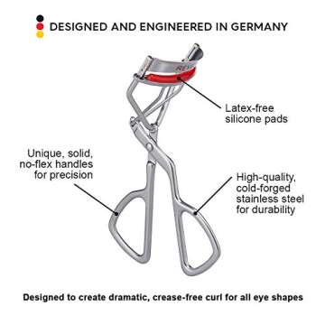 Revlon Salon Pro Eyelash Curler, Made with Corrosion Resistant Stainless Steel, For a Dramatic Curl,...