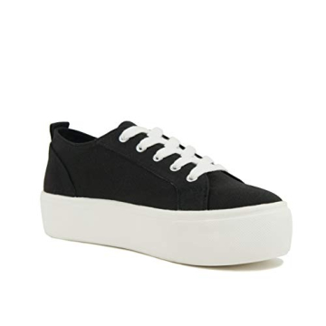 Soda Petal ~ Women Double Deck Bottom Sole Fashion Sneakers with Padded Comfortable Sock