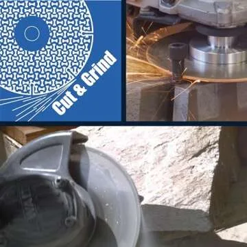 Bad Dog Tools 4.5" HDII Diamond Wheel for Cutting & Grinding