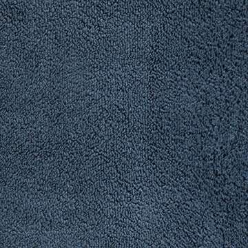 Nautica Home | Belle Haven Collection | 100% Cotton Terry Super Soft Plush Wash Towel Set, Durable & Absorbent, Easy Care Machine Washable, 6-pc, Navy