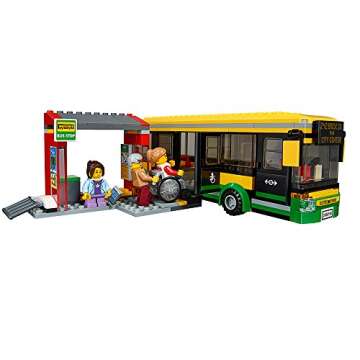 LEGO City Town Bus Station 60154 Building Kit for Ages 5+