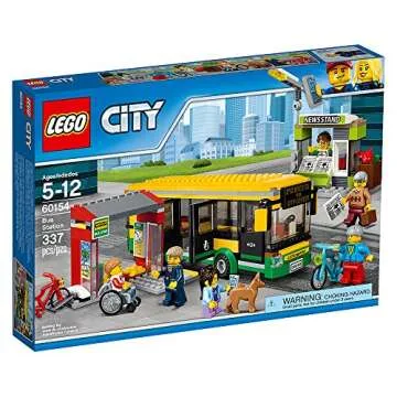 LEGO City Town Bus Station 60154 Building Kit for Ages 5+