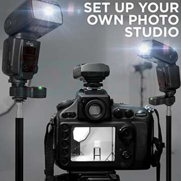 Altura Photo Studio Pro Flash Kit for Nikon DSLR Bundle with 2pcs I-TTL Flash AP-N1001, Dual Wireless Flash Trigger Set and Accessories