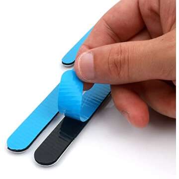 Xiboya textile 7.8 Inch Adhesive Acrylic Toilet Symbol Men's and Women's Bathroon Sign(Gold)