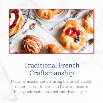 Jean Dubost Laguiole Coffee/Dessert Spoons Set - Made in France